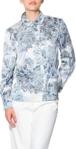 MOLISILK Silk Blouses for Women Long Sleeve Ladies Floral Button Down Shirts 19 Momme Mulberry Silk Cotton Business Work Tops in Saudi Arabia