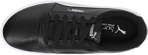 PUMA Kids Girls Carina 2.0 Glitzy Lace Up Sneakers Shoes Casual - Black - Size 4 M in Saudi Arabia