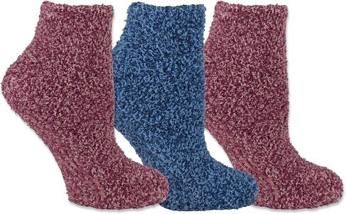 Dr. Scholl's Women's Soothing Spa Gripper Low Cut Socks 6 Pair Pack, Lavender/White, Women's Shoe Size: 4-10 in Saudi Arabia