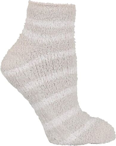 Dr. Scholl's Women's Soothing Spa Gripper Low Cut Socks 6 Pair Pack, Lavender/White, Women's Shoe Size: 4-10 in Saudi Arabia