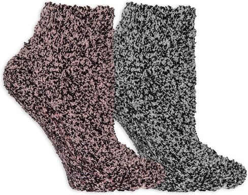 Dr. Scholl's Women's Soothing Spa Gripper Low Cut Socks 6 Pair Pack, Lavender/White, Women's Shoe Size: 4-10 in Saudi Arabia