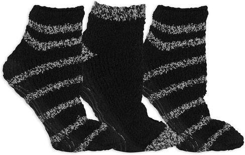 Dr. Scholl's Women's Soothing Spa Gripper Low Cut Socks 6 Pair Pack, Lavender/White, Women's Shoe Size: 4-10 in Saudi Arabia