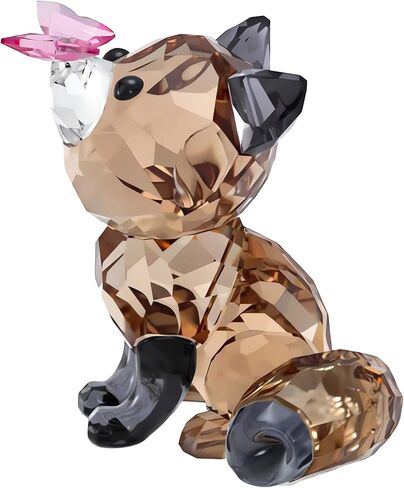 Swarovski Idyllia Fox and Butterfly in Saudi Arabia