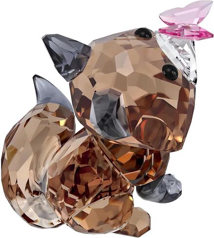 Swarovski Idyllia Fox and Butterfly in Saudi Arabia