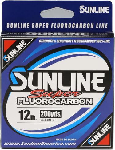 Sunline Super Fluorocarbon Fishing Line, Clear, 16 Pounds, 660 Yards in Kuwait