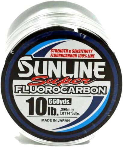 خط صيد Sunline Super Fluorocarbon ، واضح ، 16 رطلاً ، 660 ياردة in Kuwait