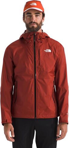 The North Face Men's Alta Vista Rain Jacket - Waterproof, Breathable, Weather Ready Hood, Zip Chest Pocket, Iron Clay, X-Large in Saudi Arabia