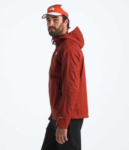 The North Face Men's Alta Vista Rain Jacket - Waterproof, Breathable, Weather Ready Hood, Zip Chest Pocket, Iron Clay, X-Large in Saudi Arabia