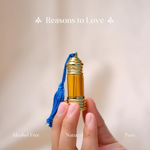 Boond Fragrances Motiya Jasmine Attar | Long lasting | Magical Fragrance of Jasmine That Blooms On Indian Summer Nights | Unisex Organic Perfume-3ml in Saudi Arabia