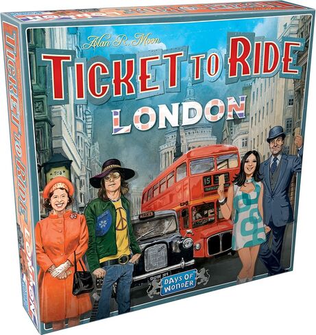 Ticket to Ride Rails & Sails Board Game - Train Route-Building Strategy Game, Fun Family Game for Kids & Adults, Ages 10+, 2-5 Players, 90-120 Minute Playtime, Made by Days of Wonder in Saudi Arabia