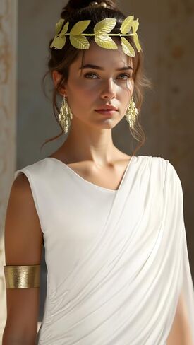 VZQI Statue of Liberty Dress Halloween Roman Women Costume Adult Patriotic Cosplay with Headdress in Saudi Arabia