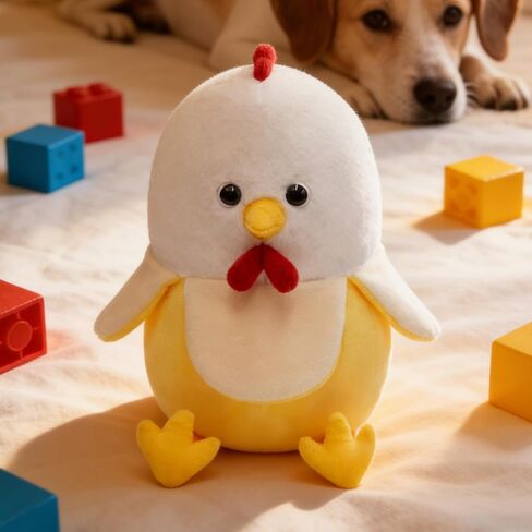 Yulefly Chicken Banana Plush Pillow, 11-Inch Cute Chicken Stuffed Animal Banana Plushie Toys for Birthday in Saudi Arabia