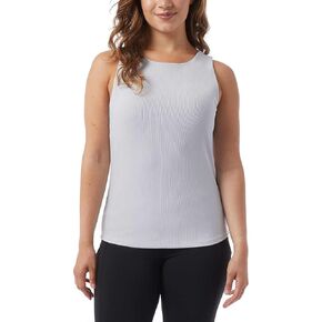 32 DEGREES Women's Soft Textured Ribbed Tank Top with Built in Bra in Saudi Arabia