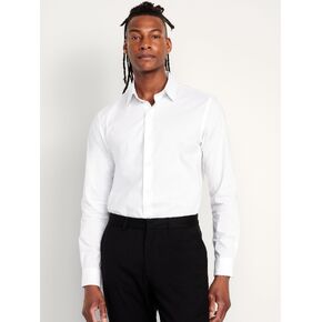 قميص Old Navy Slim Fit Pro Signature Performance - أبيض ساطع in Kuwait