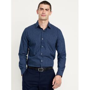 قميص Old Navy Slim Fit Pro Signature Performance - فسيفساء أزرق in Kuwait