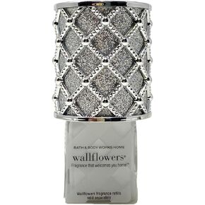 Bath & Body Works Silver Quilted Wallflower Fragrance Plug in Saudi Arabia