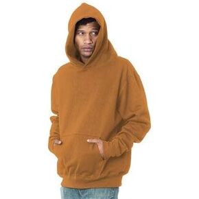 سويت شيرت بغطاء للرأس ثقيل جدًا للبالغين من Bayside مقاس 3XL كحلي in Kuwait