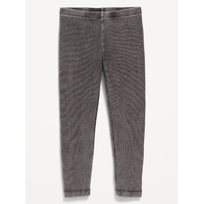Old Navy Faux-Jean Leggings for Toddler Girls - Gray Wash in Kuwait