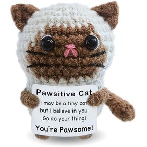 Corgi Gifts for Corgi Lovers,Positive Crochet Animals,Inspiring Mini Cute Corgis Decor Gifts for Good Friends in Kuwait