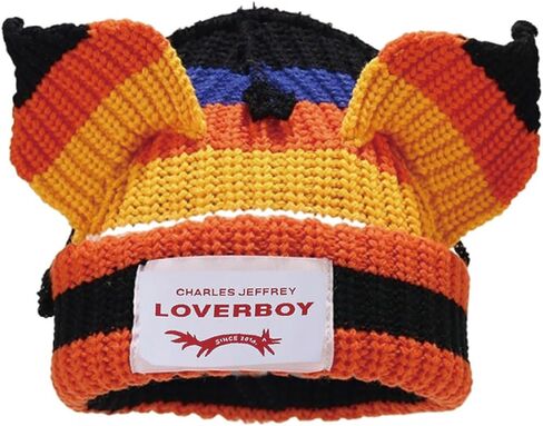 KORADI Womens Beanies Cute Cat Ears Knit Hats Mens Cuffed Skull Cap Winter Warm Ski Hat Unisex Y2k Thick Caps for Gift in Saudi Arabia