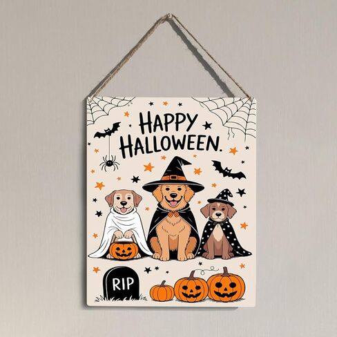 Funny Halloween Cat Home Decor Cats Wall Sign Cat Lover Gifts Gothic Room Bedroom Wall Decor Halloween Party Decorations Gifts for Women Men Friend Don't Be a Scaredy Sign in Saudi Arabia