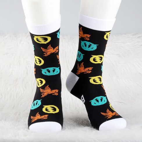 MBMSO Percy Movie Inspired Gifts 2 Pairs Camp Half Blood Socks for Percy J Fans Gift Camp Half Blood Gifts Rick Riordan Merch in Saudi Arabia