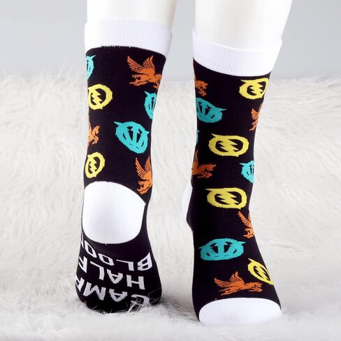 MBMSO Percy Movie Inspired Gifts 2 Pairs Camp Half Blood Socks for Percy J Fans Gift Camp Half Blood Gifts Rick Riordan Merch in Saudi Arabia