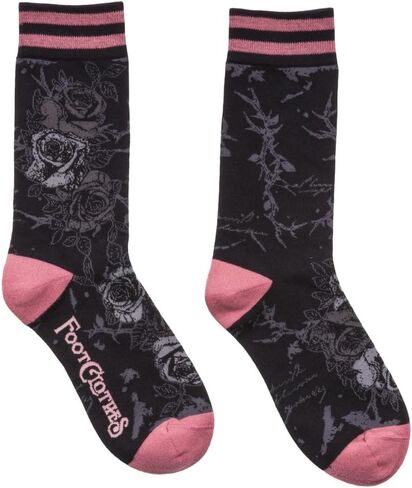 FootClothes Nocturnal Goth Crew Socks Adult Unisex OSFM in Saudi Arabia