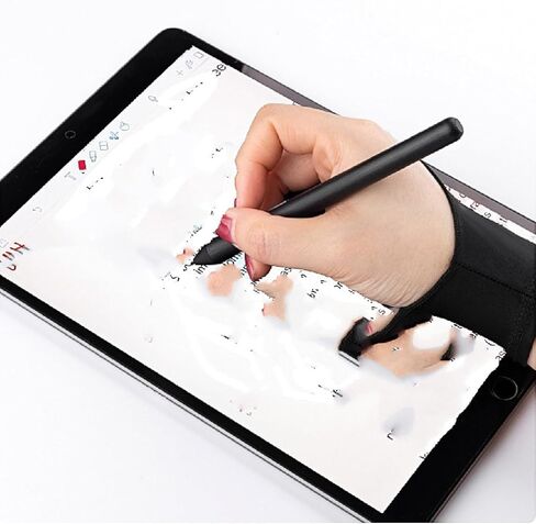 قفاز رسم قطعة واحدة من SRHVJ يناسب اليد اليسرى واليمنى لكمبيوتر لوحي الرسم الرقمي، iPad، ورسم الورق in Kuwait