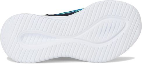 حذاء رياضي SKECHERS Kids Boys Ultra Flex 3.0، أسود/أزرق/ليموني، 1.5 طفل صغير in Saudi Arabia
