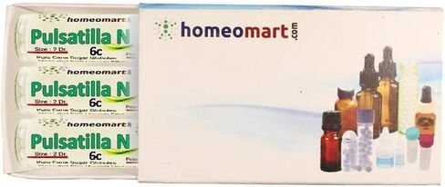 homeomart.com حبيبات المعالجة المثلية بولساتيلا (حبوب) بقوة 30 درجة مئوية، عبوة من 3 قطع in Kuwait