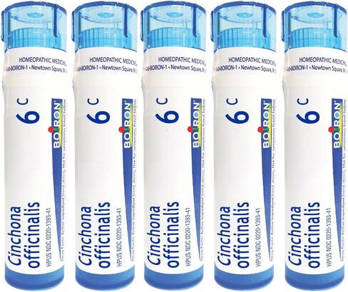 Boiron Cinchona Officinalis 6C، دواء المعالجة المثلية للإسهال والغاز والانتفاخ (عبوة من 5) in Saudi Arabia