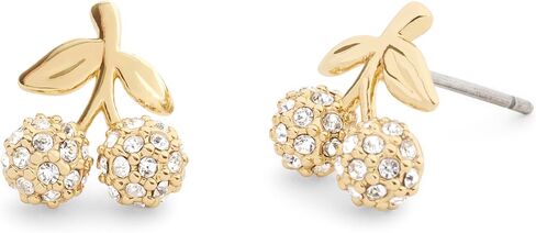 أقراط نسائية من COACH Jewelry من Pavé Icons على شكل الكرز in Saudi Arabia