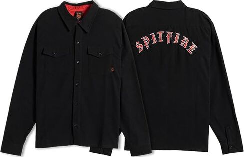 قمصان Spitfire بأكمام طويلة | قمصان طويلة الأكمام لألواح التزلج أصلية 100% | أحجام مختلفة للاختيار! in Saudi Arabia