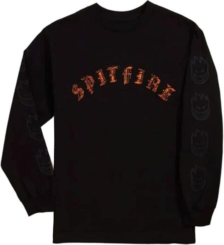 قمصان Spitfire بأكمام طويلة | قمصان طويلة الأكمام لألواح التزلج أصلية 100% | أحجام مختلفة للاختيار! in Saudi Arabia