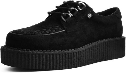 T.U.K. Faux Suede Creeper Sneaker for Women and Men | 3 Dring Lace Up Shoes and Interlace | Classic Round Toe and Sole | Comfort for Everyday Wear in Saudi Arabia