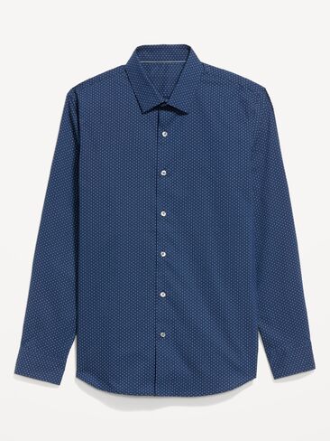 قميص Old Navy Slim Fit Pro Signature Performance - فسيفساء أزرق in Kuwait