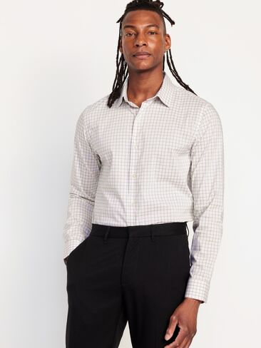Old Navy Slim Fit Pro Signature Performance Dress Shirt - A Stone's Throw in Saudi Arabia