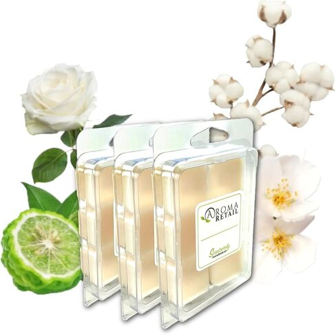Aroma Retail Fragrance - Scented Wax Melts (Set of 3, Bright Sunshine) in Kuwait