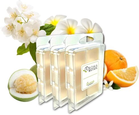 Aroma Retail Fragrance - Scented Wax Melts (Set of 3, Bright Sunshine) in Kuwait