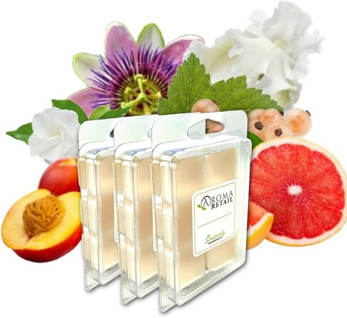 Aroma Retail Fragrance - Scented Wax Melts (Set of 3, Bright Sunshine) in Kuwait