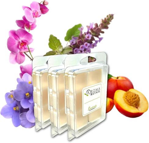Aroma Retail Fragrance - Scented Wax Melts (Set of 3, Bright Sunshine) in Kuwait