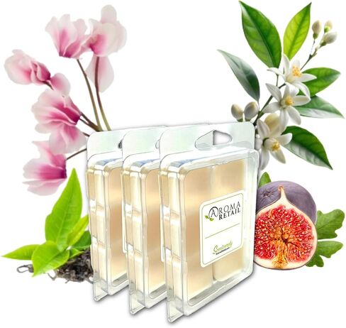 Aroma Retail Fragrance - Scented Wax Melts (Set of 3, Bright Sunshine) in Kuwait