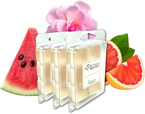 Aroma Retail Fragrance - Scented Wax Melts (Set of 3, Bright Sunshine) in Kuwait