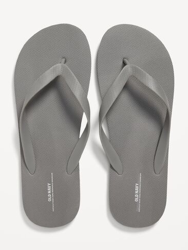 صنادل Old Navy Flip-Flop (معتمدة على النباتات جزئيًا) - حجر رمادي in Saudi Arabia