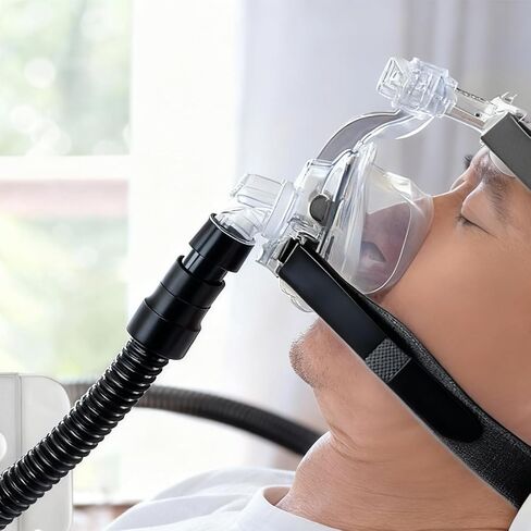 خرطوم CPAP العالمي لأنابيب CPAP بطول 6 أقدام متوافق مع معظم الأجهزة القياسية 22 مم (أسود) in Kuwait