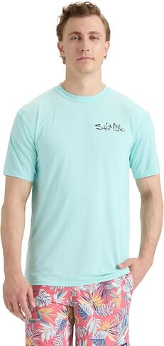 Salt Life Men's Big Tuna Short Sleeve Performance Pocket Tee in Saudi Arabia