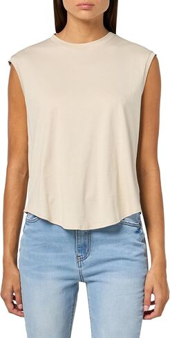 Theory Women's Shirt Tail Tank, Sand, P in Saudi Arabia