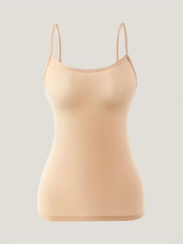 Women's Camisole with Adjustable Straps and Elegant Scoop Neckline Comfort Fit Tank Top for Everyday Wear in Saudi Arabia