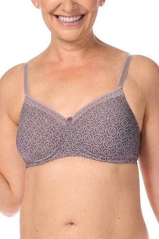 Amoena Womens Liz Wire-Free Padded, Adjustable,Comfortable Pocketed Mastectomy Bra in Saudi Arabia